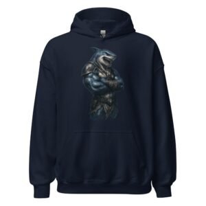 anthropomorphic shark warrior apex predator